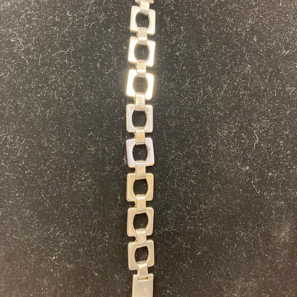 Heavy silver bracelet 925 sterling - Picture 3 of 7